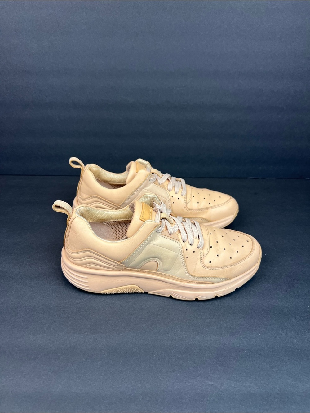 Camper Beige Women's Athletic Shoes US 6.5 EUR 37